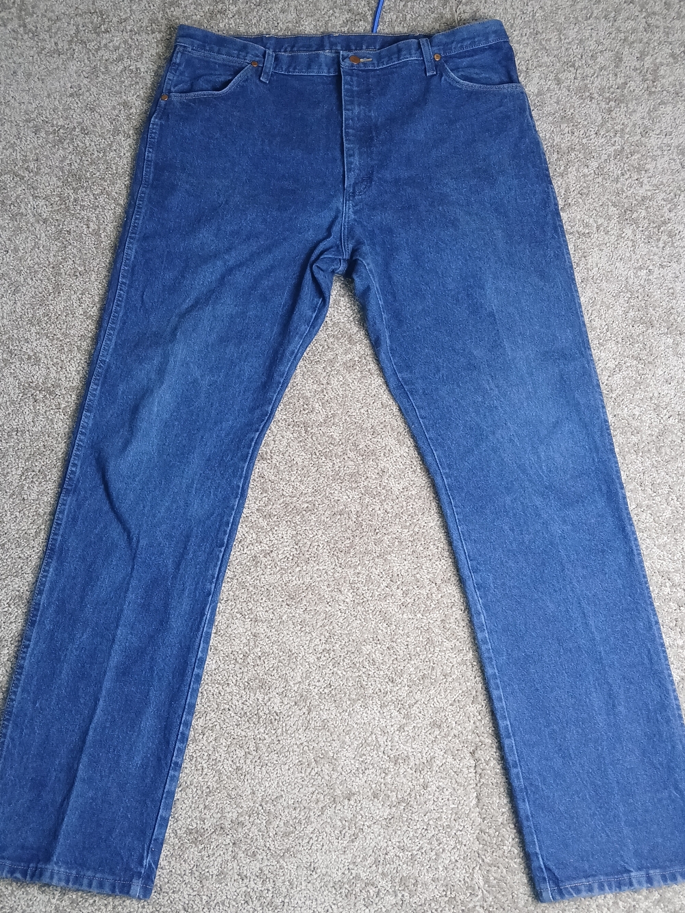 Wrangler Cowboy Cut Jeans Men's 40x36 Blue Regular Straight Western Rodeo13MWZPW